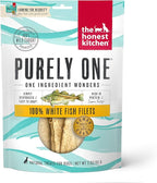 The Honest Kitchen Human Grade 100% White Fish Filets Dog Treats, 3 oz (Wishes)